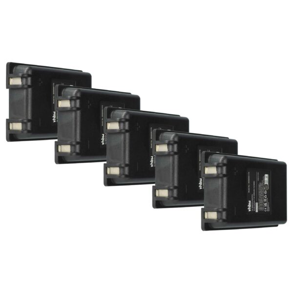 5x Bateria de Substituição para Telecomando Industrial Autec MH0707L, NC0707L - 2300 mAh
