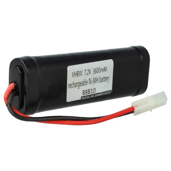 Bateria vhbw para Modelismo - 3600 mAh 7.2 V NiMH, Tamiya
