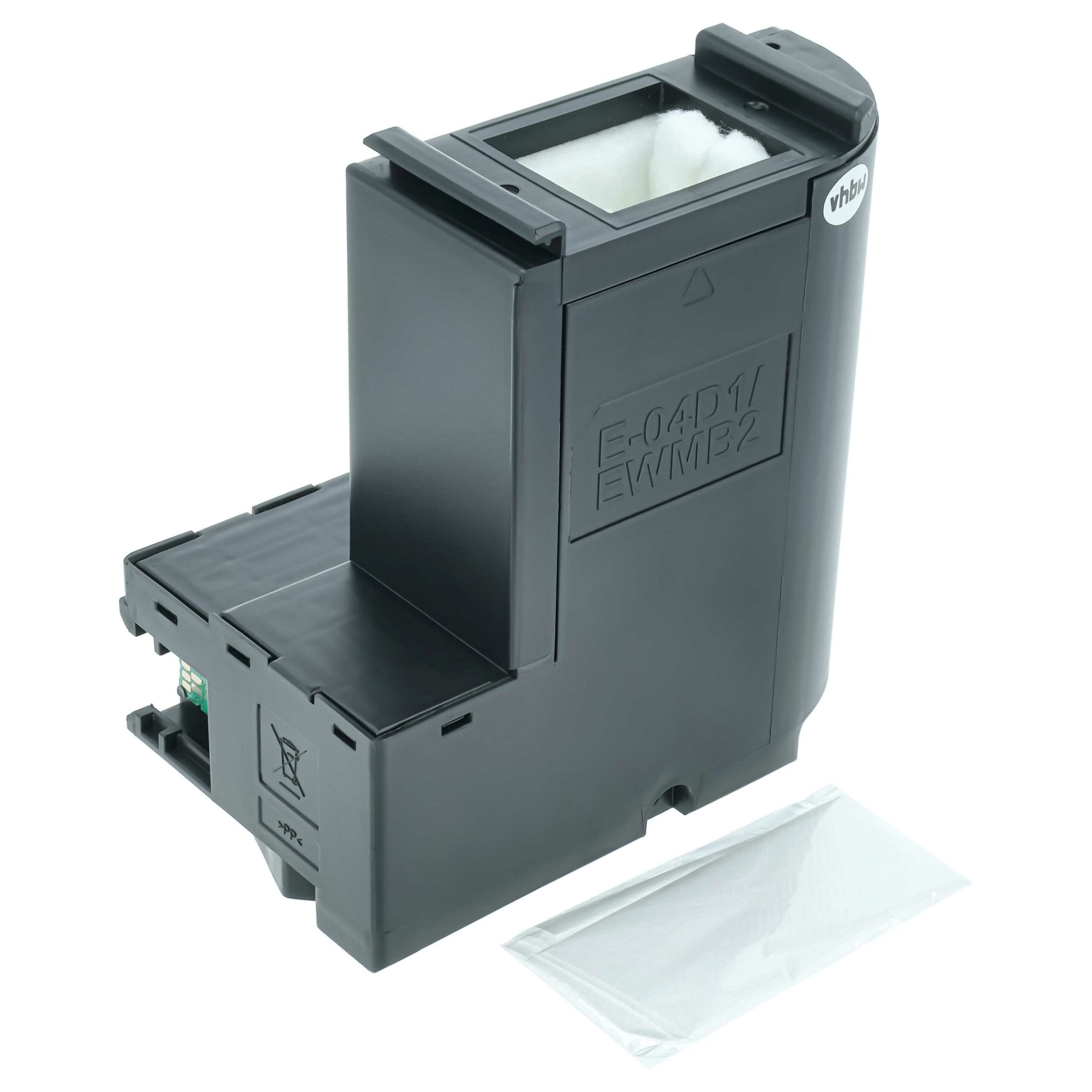 Recipiente de Tinta Residual vhbw para Impressora Epson Workforce / EcoTank - Preto