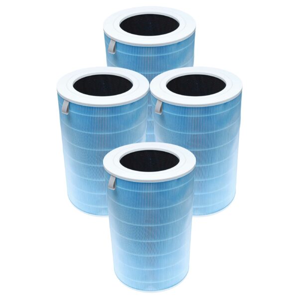4x Filtro EPA e Filtro de Carvão Ativado para Purificador de Ar Xiaomi Pro H (Substitui BHR4282GL)