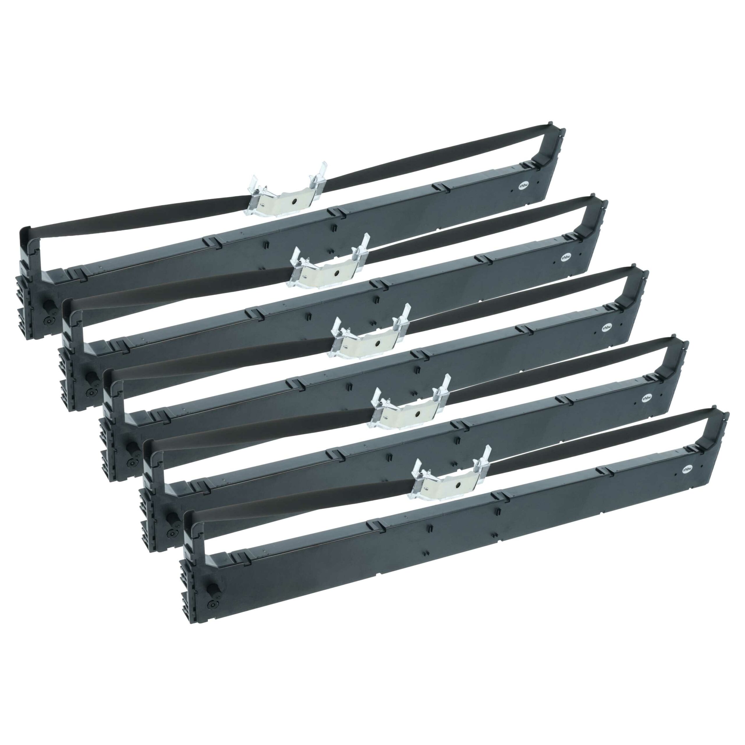 Pack 5x Fita de Tinta Compatível Tally 044830 para Impressoras Matriciais e de Recibos Tally Genicom - Preta