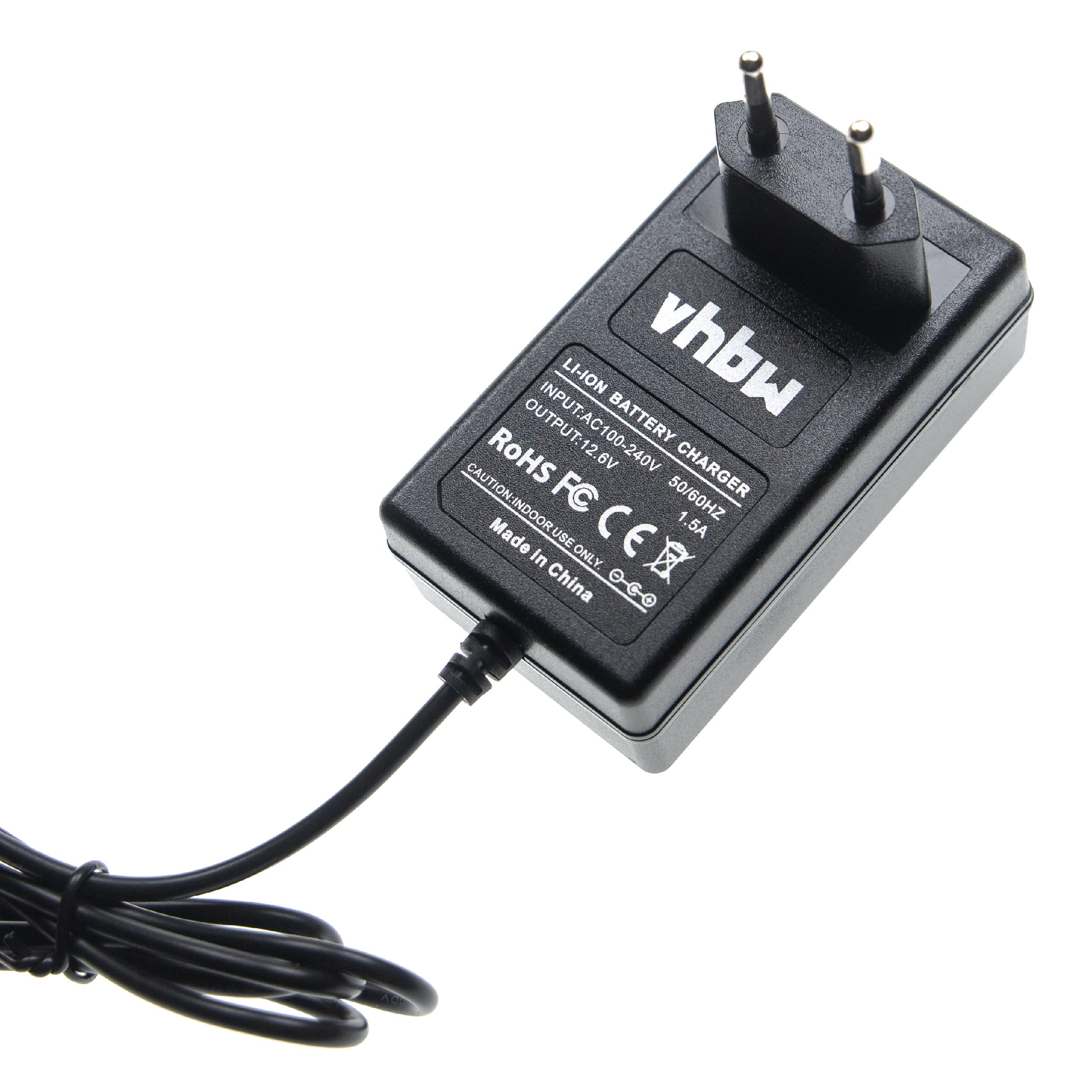 Carregador vhbw para Baterias Worx, Rockwell W125.1 - Li-Ion, 1.5A - Image 3