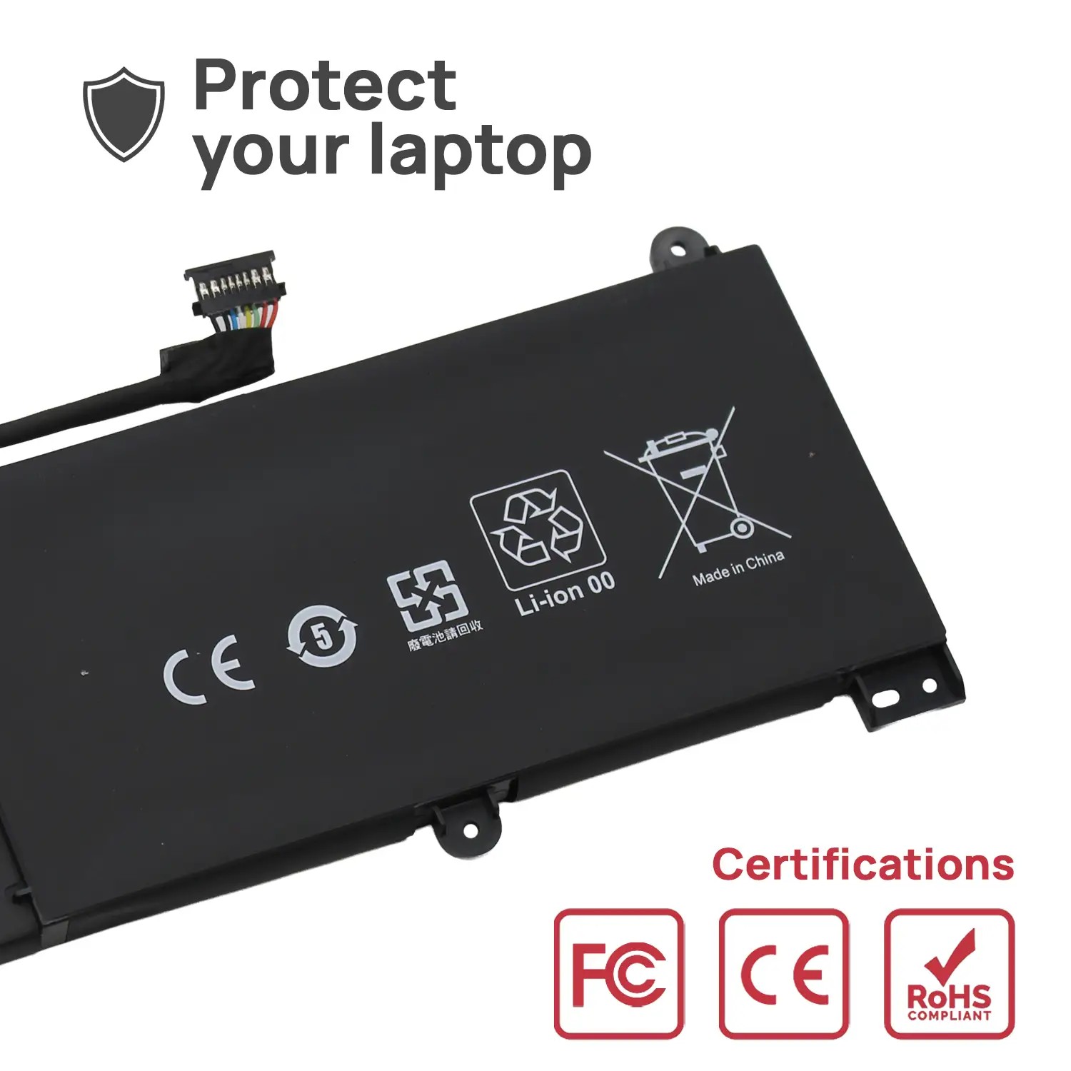 Bateria BTY-M4A para Portátil MSI Summit E14 Flip EVO A12MT - 15.4V, 4680mAh, Li-Polymer - Image 5