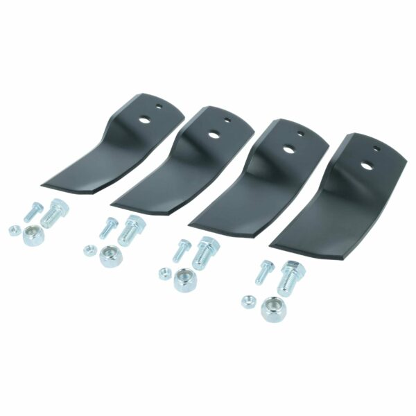 4 Lâminas de Substituição para Cortador de Relva Stiga 1134-6238-01, 1134-9119-01, 1134-7880-01 - vhbw