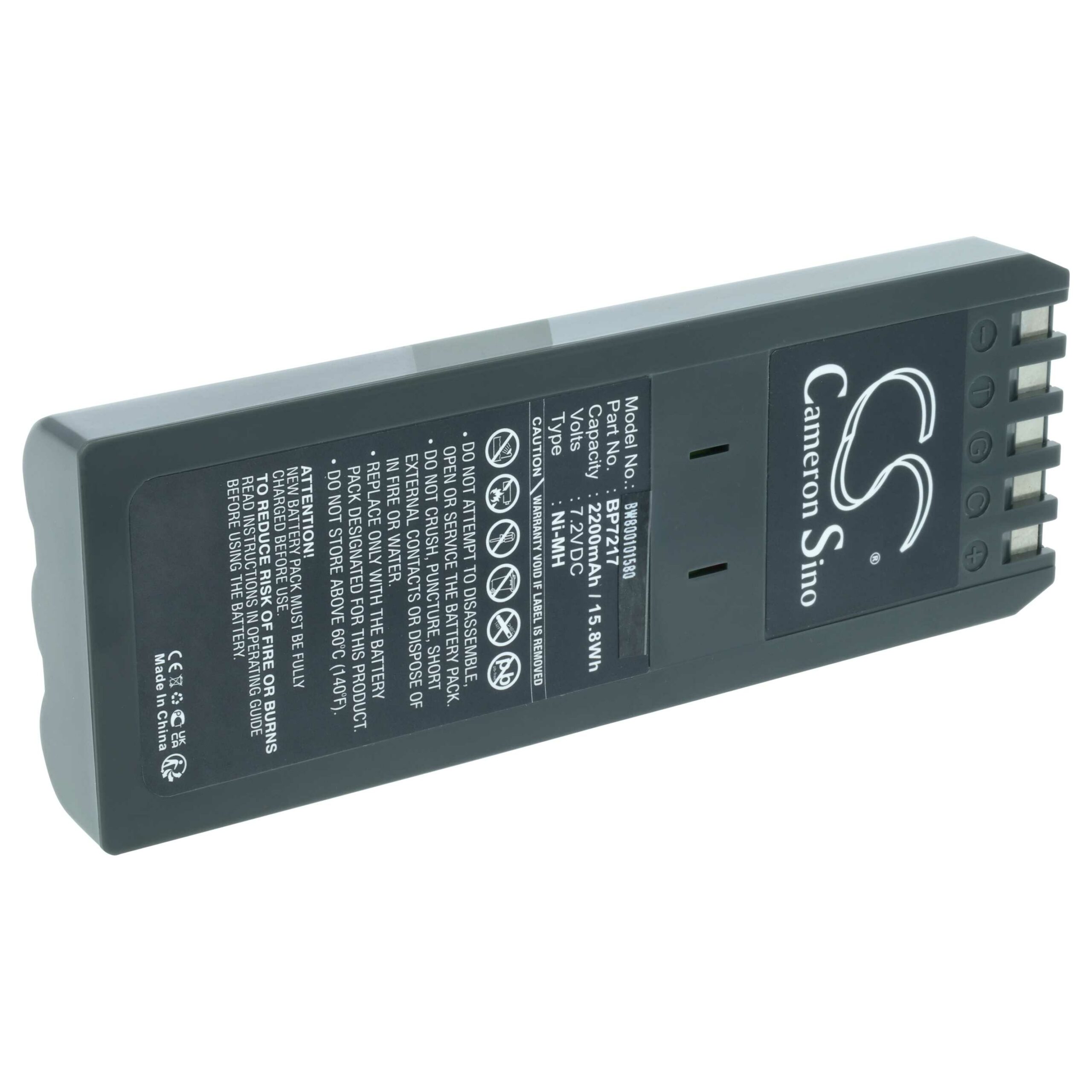 Bateria vhbw para Fluke BP7217 - 2200 mAh 7.2 V NiMH