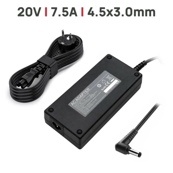CARREGADOR DE PORTÁTIL ASUS ROG STRIX G512 G513 150W 20V 7,5A 4.5X3.0MM