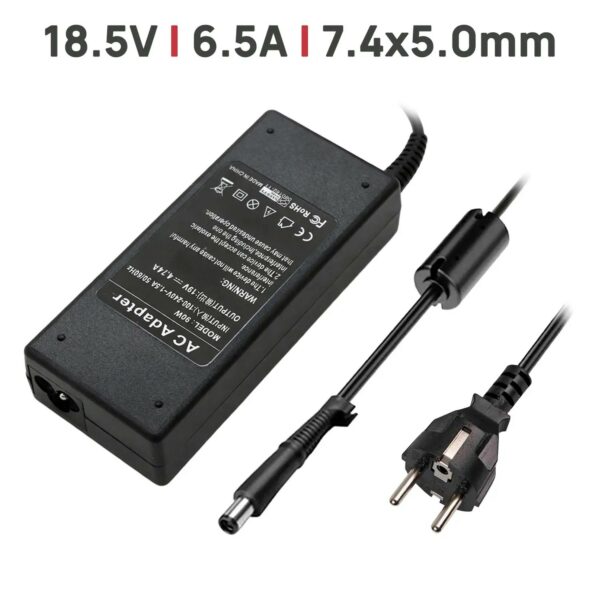 CARREGADOR PARA PORTÁTIL HP COMPAQ PRESARIO R3000 R3100 R4000 18.5V 6.5A 120W