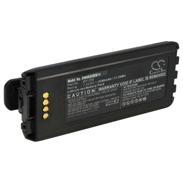 Bateria vhbw para Icom BP-288 - 2350 mAh 7.4 V Li-Ion