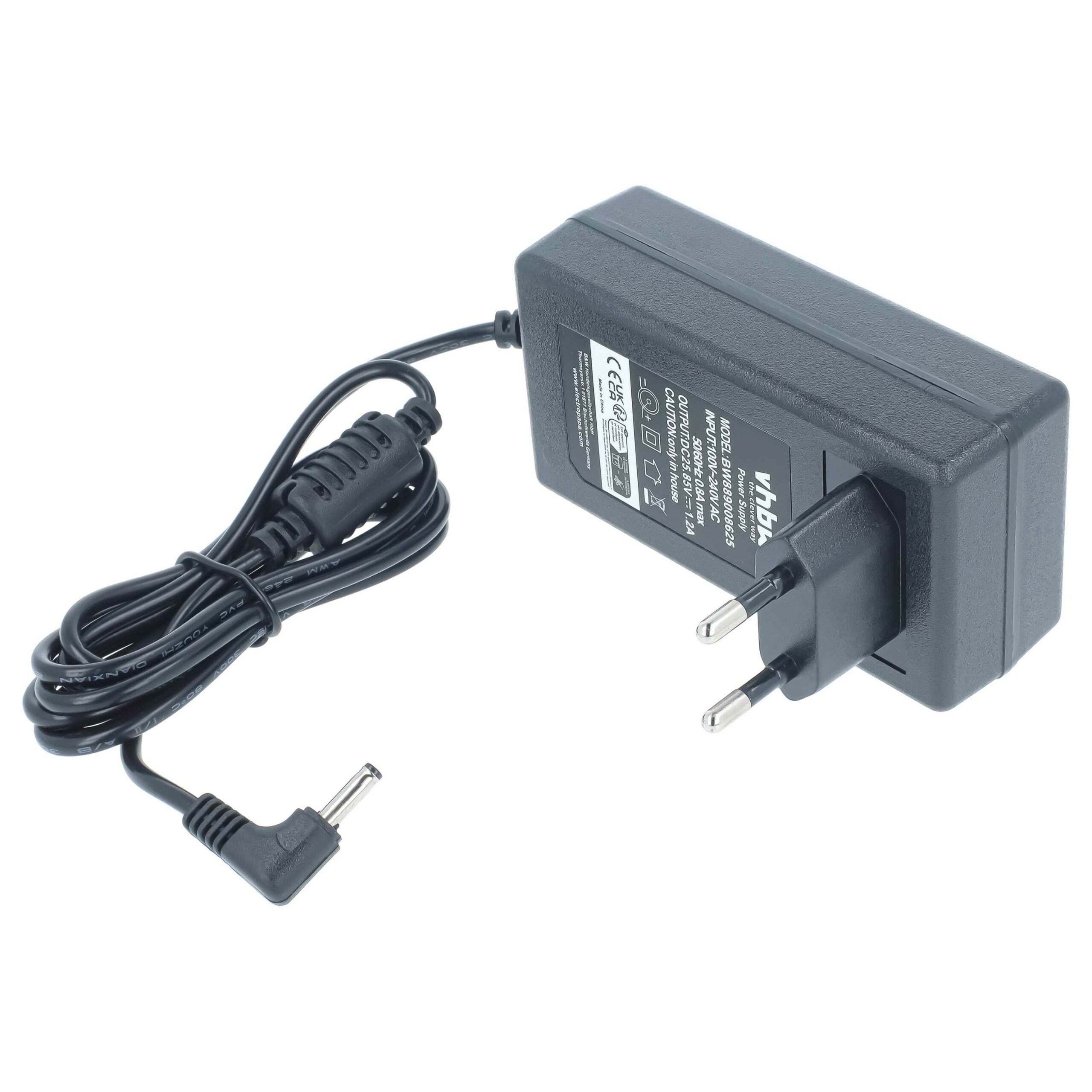 Fonte de Alimentação vhbw para Aspirador Samsung VS20T7534, 25,85 V, 1,2 A