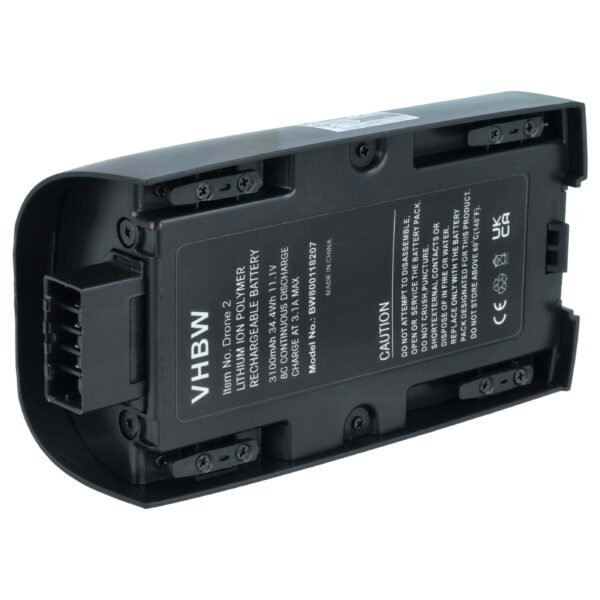 Bateria para Parrot 1416366, 1413006 - 3100 mAh 11.1 V Li-polímero vhbw