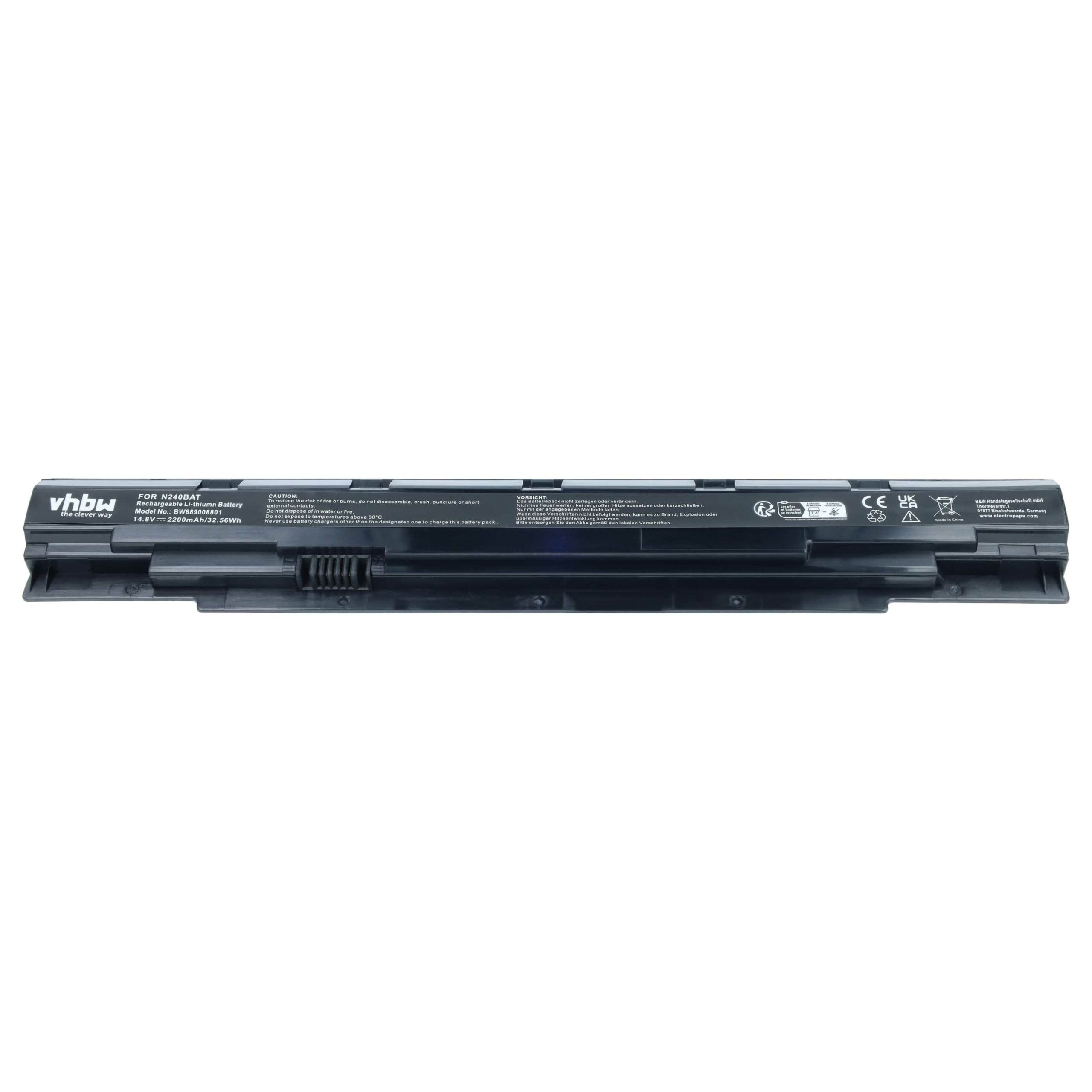 Bateria vhbw para Sony Vaio Fit 15 - Li-ion 14.8V 2200mAh (N240BAT-3) - Image 3