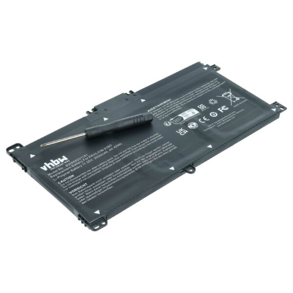 Bateria vhbw para portátil HP 916366-421, BK03XL - 3500 mAh 11.55 V