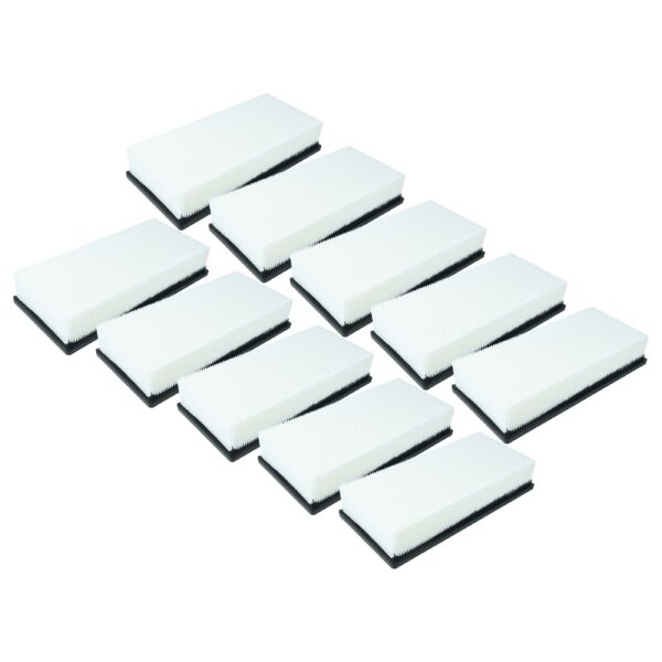 10x Filtros Plissados para Kärcher CVS 65/1 Bp e outros modelos - vhbw (substitui 6.907.449.0)
