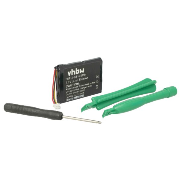 Bateria vhbw para leitor MP3 Apple 850 mAh 3,7 V Li-polímero