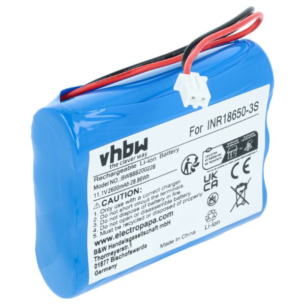 Bateria vhbw para Altec Lansing IMW889, IMW889N, Super LifeJacket Jolt