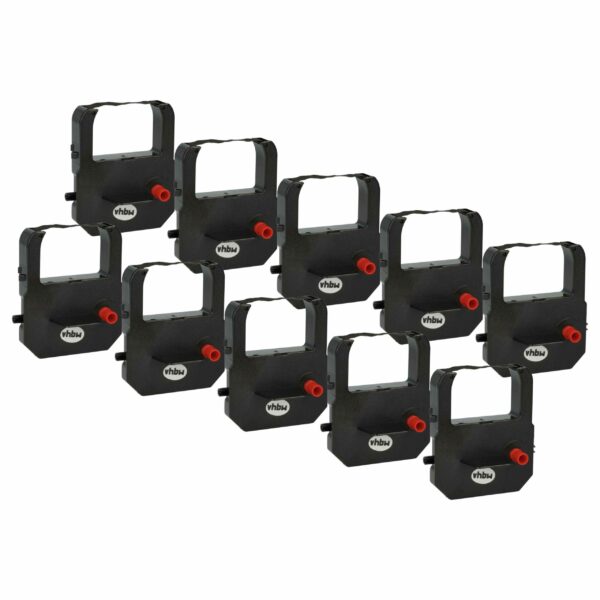 Pack 10x Fitas de Tinta Preta para Amano MRX-25 (Compatível SK-10001)