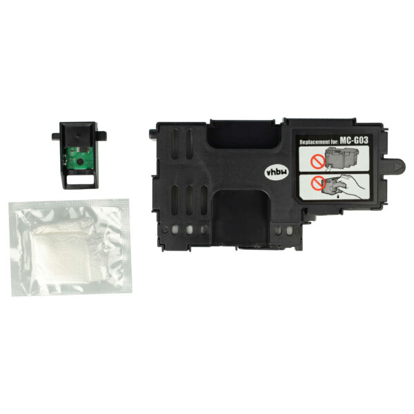 Recipiente de Tinta Residual vhbw para Canon MC-G03, 5794C001 - Preto