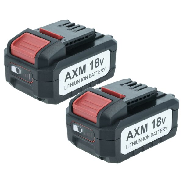 2x Bateria EXTENSILO para FLEX AP18/2.5, Li-Ion, 18V, 2500 mAh