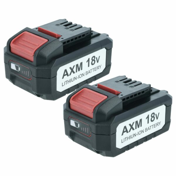 2x Bateria EXTENSILO para FLEX AP18/2.5, Li-Ion, 18V, 2500 mAh
