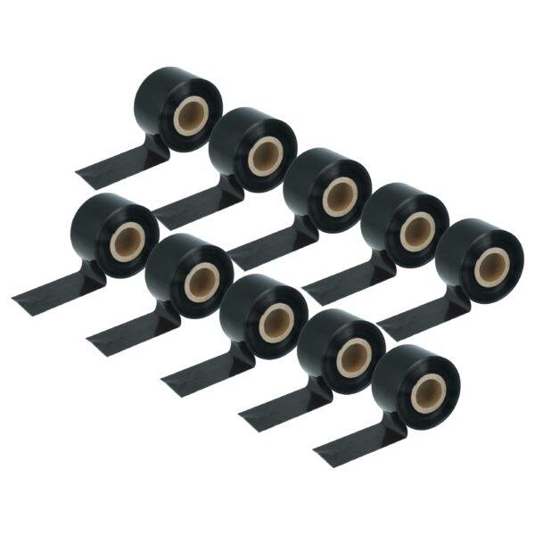 10x Fita de Transferência Térmica vhbw 40 mm x 300 m - Compatível com Godex, Printronix, TSC e Valentin