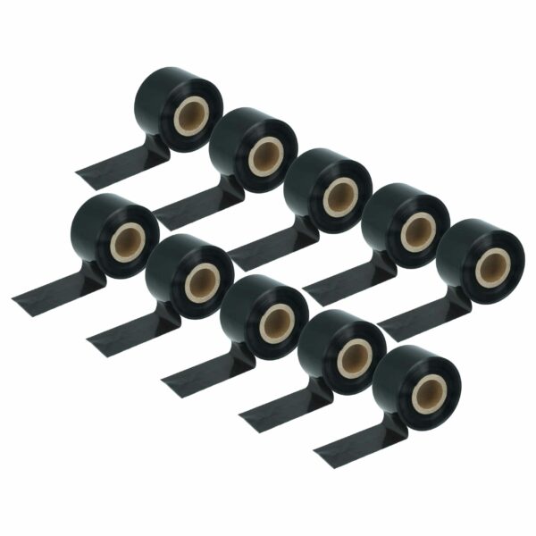 10x Fita de Transferência Térmica vhbw 40 mm x 300 m - Compatível com Godex, Printronix, TSC e Valentin