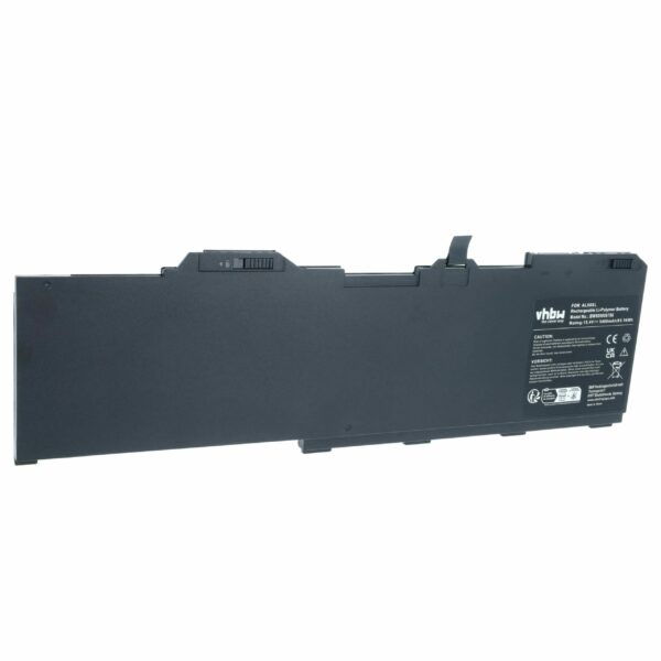 Bateria vhbw para HP ZBook Fury 15 G7 - Substitui AL08XL, Li-Polymer 15.4V 5400mAh