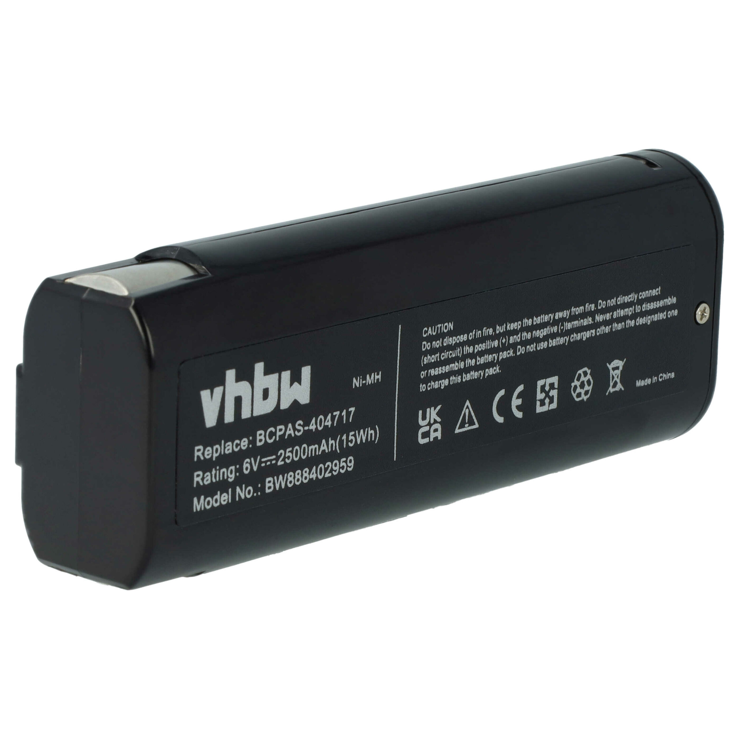 Bateria vhbw para ferramenta elétrica Paslode 900421 900400 - 2500 mAh, 6 V, NiMH - Image 3