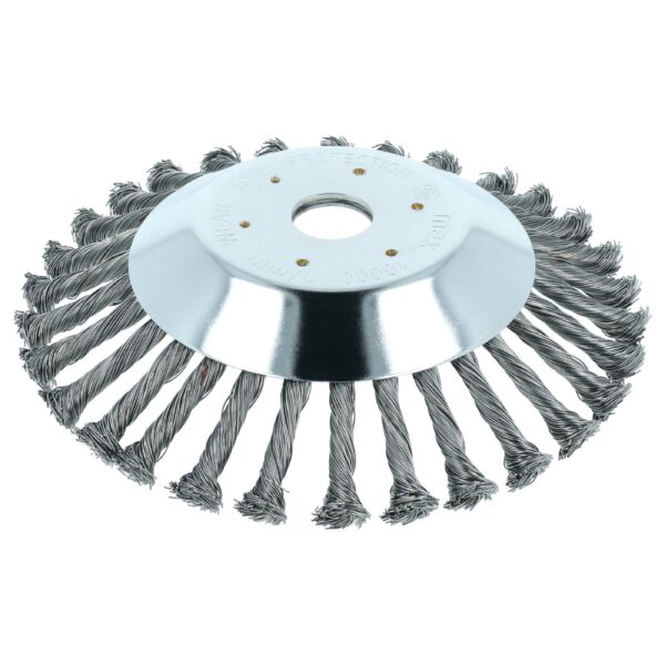 Escova de Desherbar Metal vhbw para Dolmar, Honda, Kawasaki, Makita e outras ferramentas - Ø 20 cm