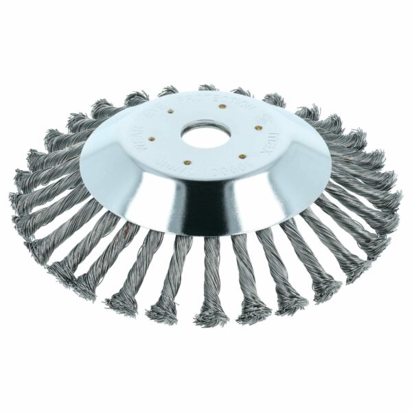 Escova de Desherbar Metal vhbw para Dolmar, Honda, Kawasaki, Makita e outras ferramentas - Ø 20 cm