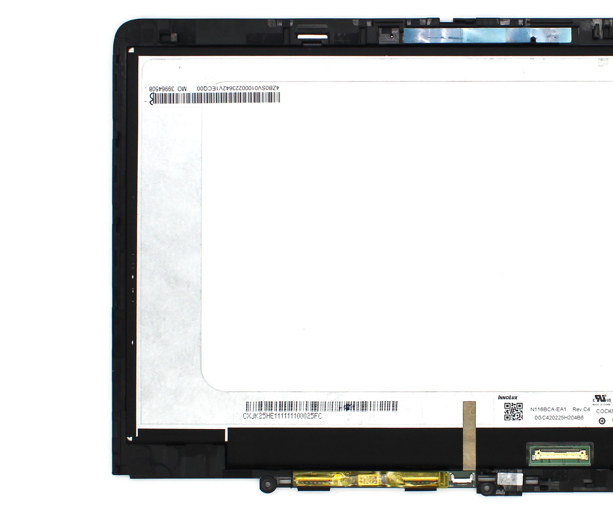 ECRÃ LED TÁTIL QUASE NOVO DE 11,6" PARA PORTÁTIL LENOVO 300W YOGA GEN 4 COM MOLDURA - Image 3