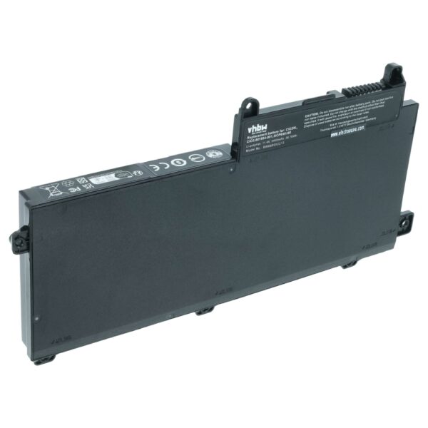 Bateria para Notebook HP vhbw 3400 mAh 11.4 V - Compatível com 801517-222, 801517-221, 801517-232, 801517-231