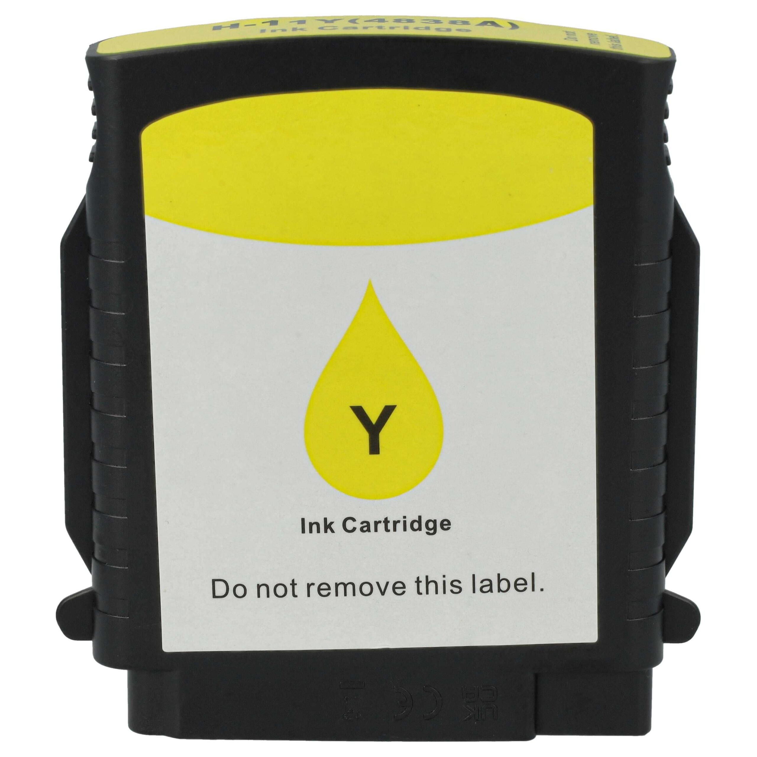 Cartucho de Tinta Amarelo 28 ml Compatível com HP DesignJet - vhbw - Image 3