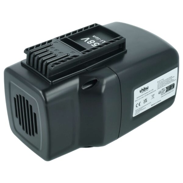 Bateria vhbw 58 V 2600 mAh Li-Ion para McCulloch, Jonsered e Poulan Pro