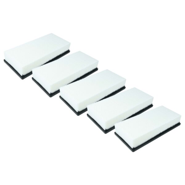 Pack 5x Filtros Plissados para Kärcher CVS 65/1 Bp e outros modelos - vhbw (substitui 6.907.449.0)
