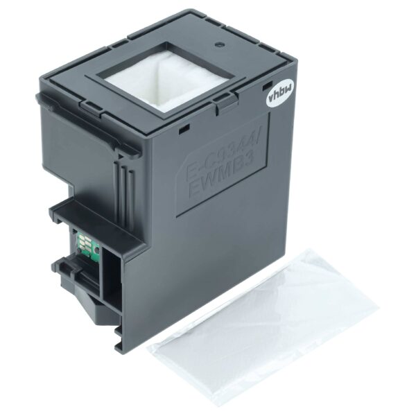 Contentor de Tinta Residual vhbw para Impressoras Epson - Preto