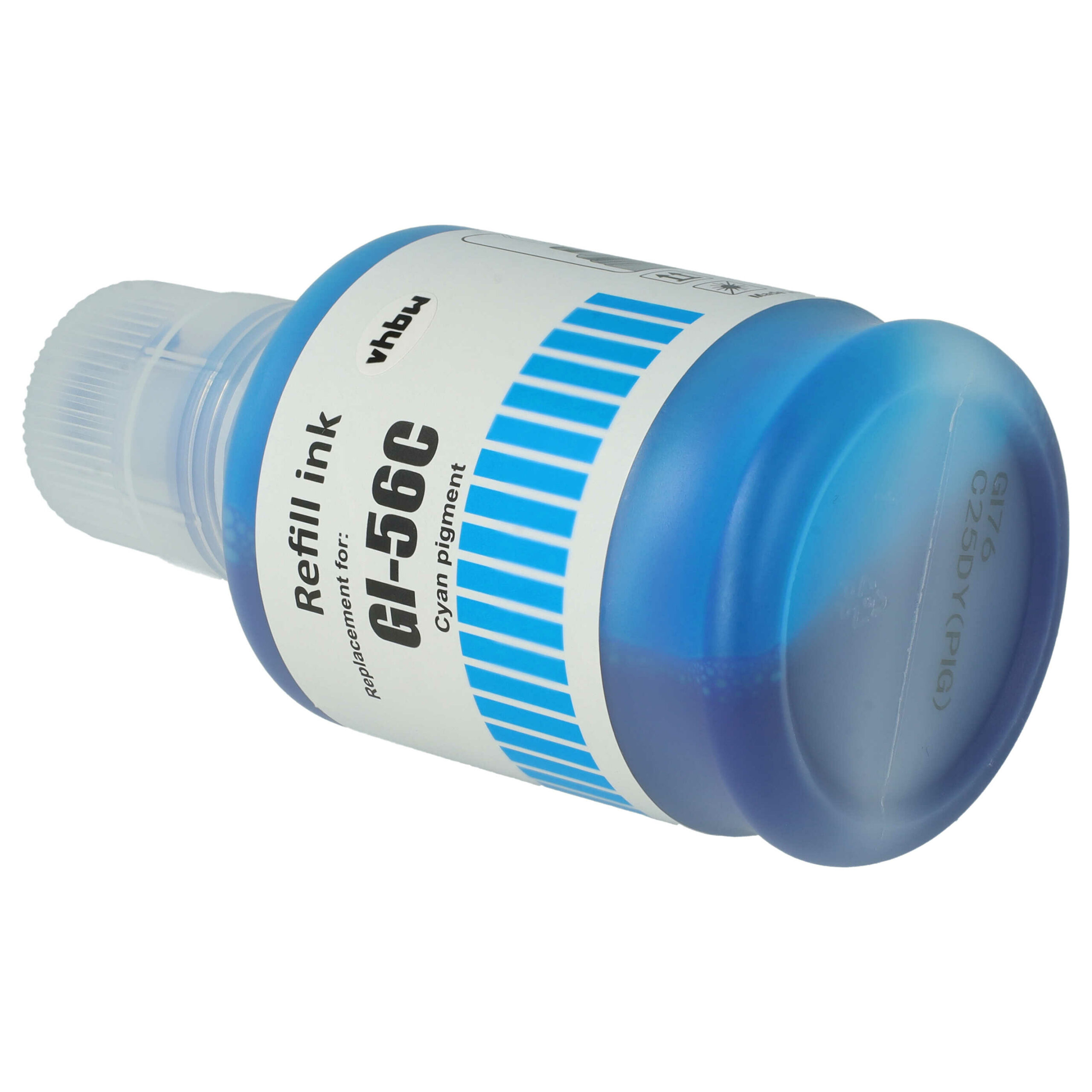 Tinta de Reabastecimento Cyan vhbw para Canon GI-56C, 4430C001 - Pigmentada, 135 ml - Image 4
