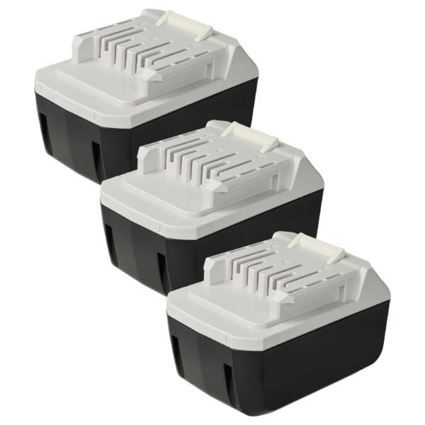3x Bateria Extensilo para Makita 195608-4, 198186-3, 196367-3 - 18V 5000 mAh Li-Ion