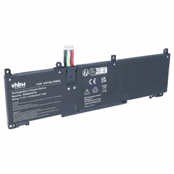 Bateria vhbw para Portáteis HP EliteBook e ProBook - 4150 mAh, 11.4 V, Li-Polímero