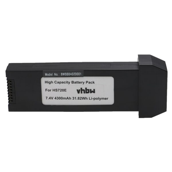 Bateria vhbw para Holy Stone - 4300 mAh 7.4 V Li-polymer