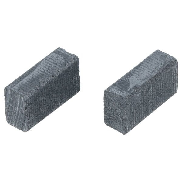 Escovas de Carvão vhbw (2 Peças) Compatível Bosch 2609000435, 13.63×7.9×4.85 mm