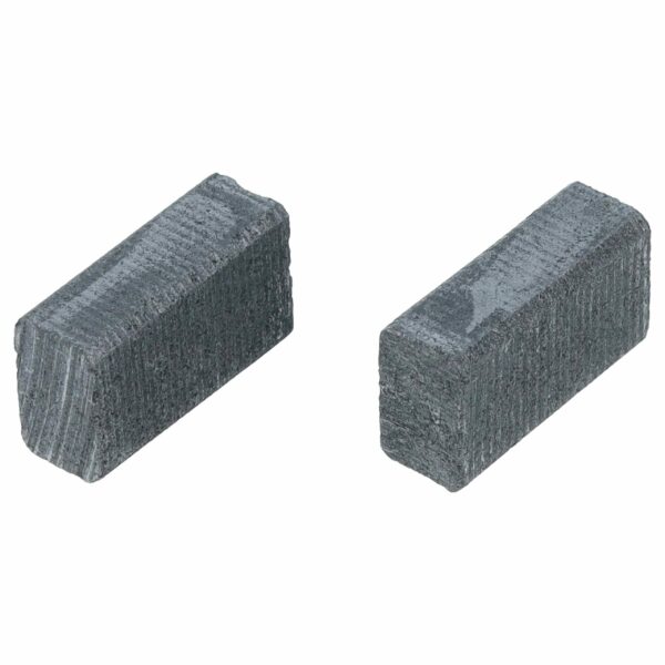 Escovas de Carvão vhbw (2 Peças) Compatível Bosch 2609000435, 13.63×7.9×4.85 mm