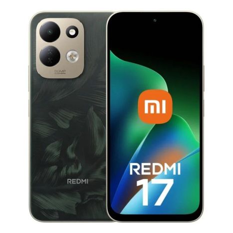 Smartphone Xiaomi Redmi 17 Verde - NFC, Snapdragon 4, 6.9", 4GB RAM, 128GB