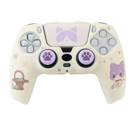 Set de Comando BLADE para PS5 - Capa, Grips e Tema Tanooki