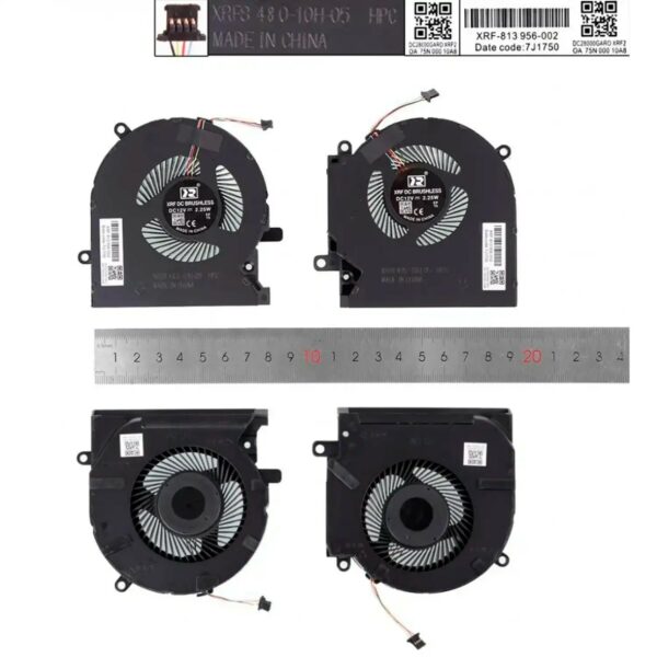 Ventoinha GPU para Portátil HP Omen 15-EN 15-EK Series | 4 Pinos | M04215-001