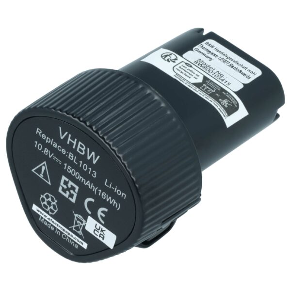 Bateria vhbw para Makita 194550-6 / BL1013 - 1500 mAh, 10.8 V
