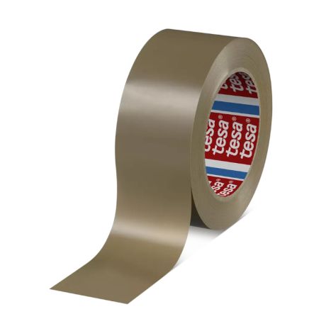 Fita Cola de PVC TESA 04120-00042-00 66m x 50mm Castanho
