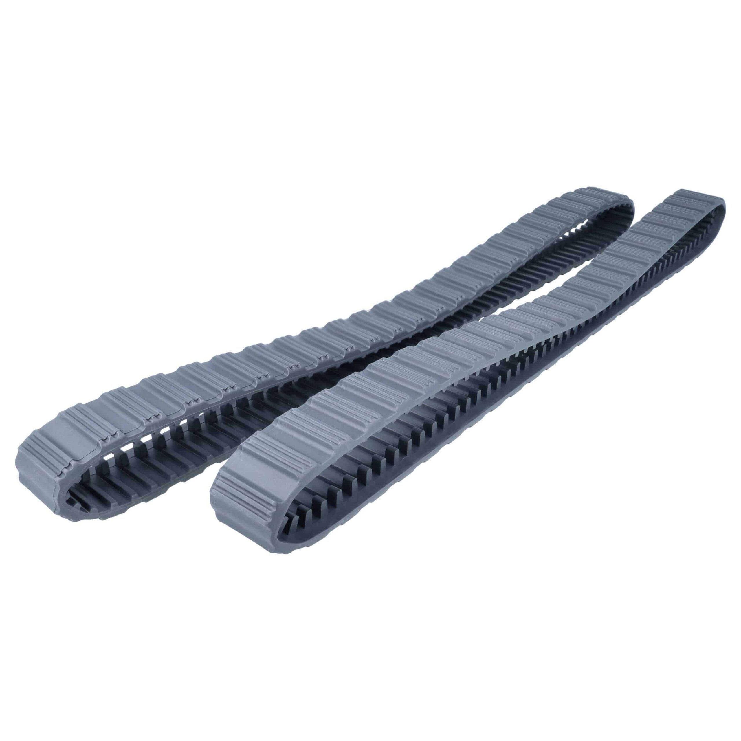2 correias dentadas de transmissão vhbw para robôs de piscina Aiper Scuba N1, S1, X1 e X1 Pro