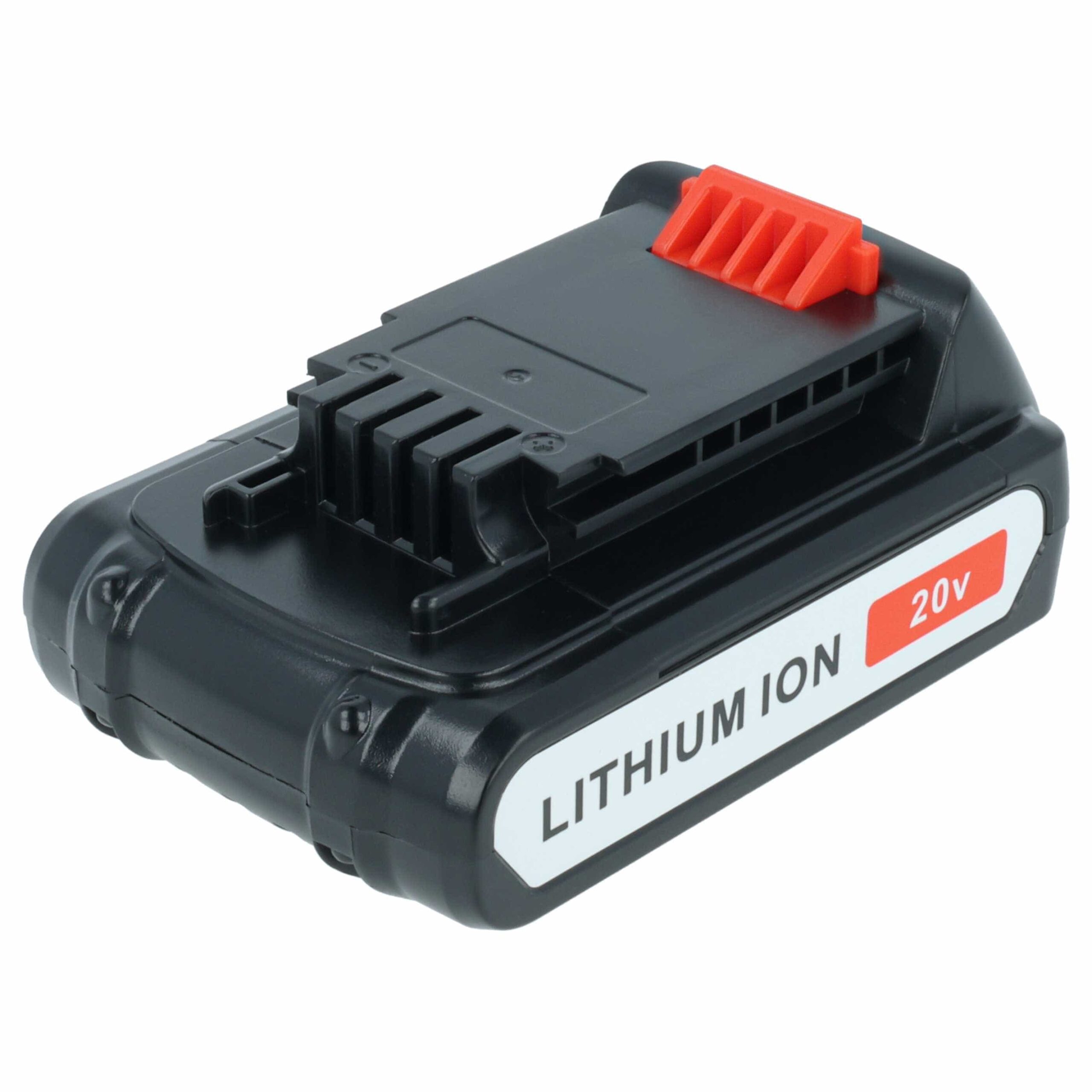 Bateria vhbw para Black & Decker LBXR20, LBX20, LB20 2000 mAh, 20 V Li-Ion - Image 2