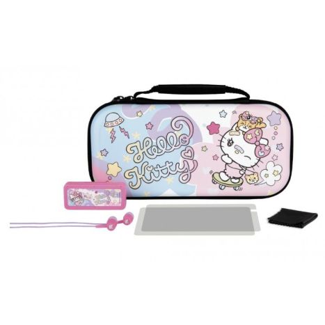 Bolsa de Transporte Consola Konix Hello Kitty para Nintendo Switch - Rosa