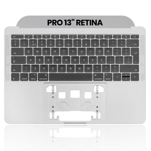 Top Case com Teclado ISO UK para Portátil MacBook Pro 13" A1708 (2016–2017) — Space Gray, OEM